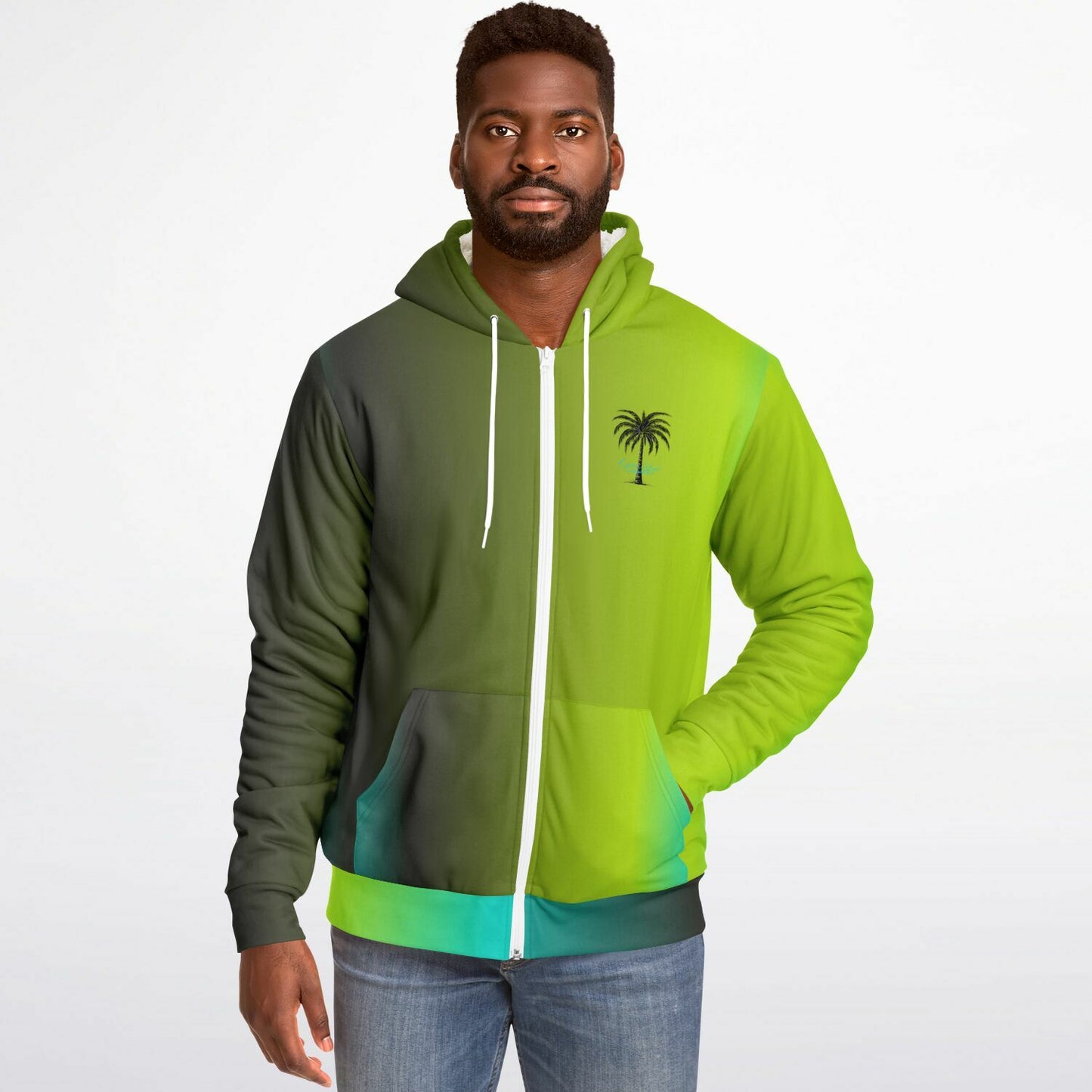 PALM FADE ZIP