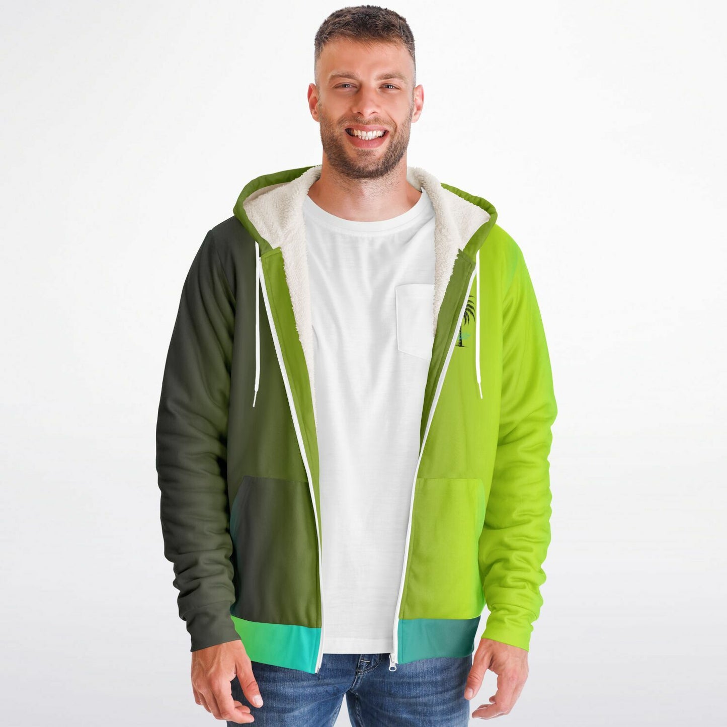 PALM FADE ZIP