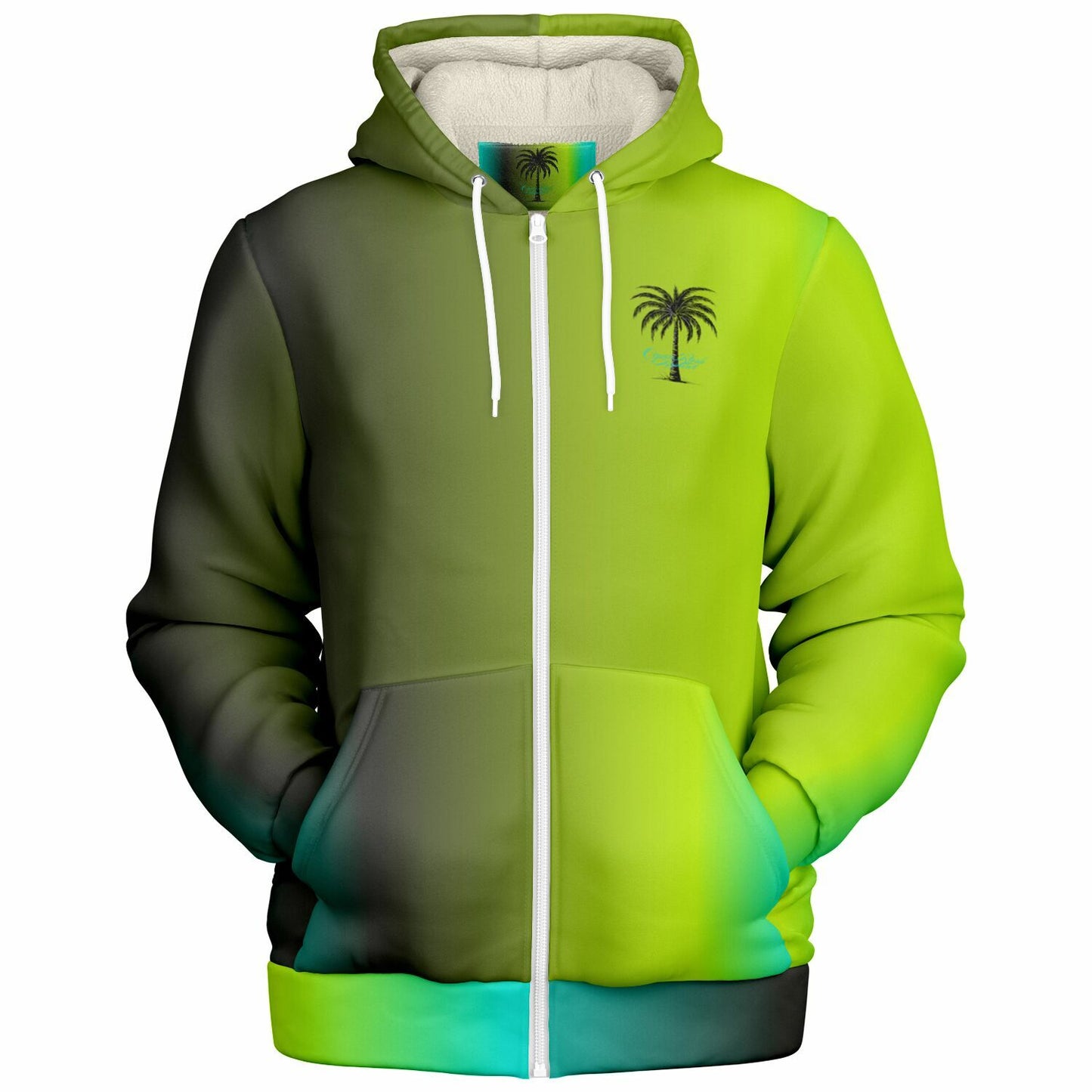 PALM FADE ZIP