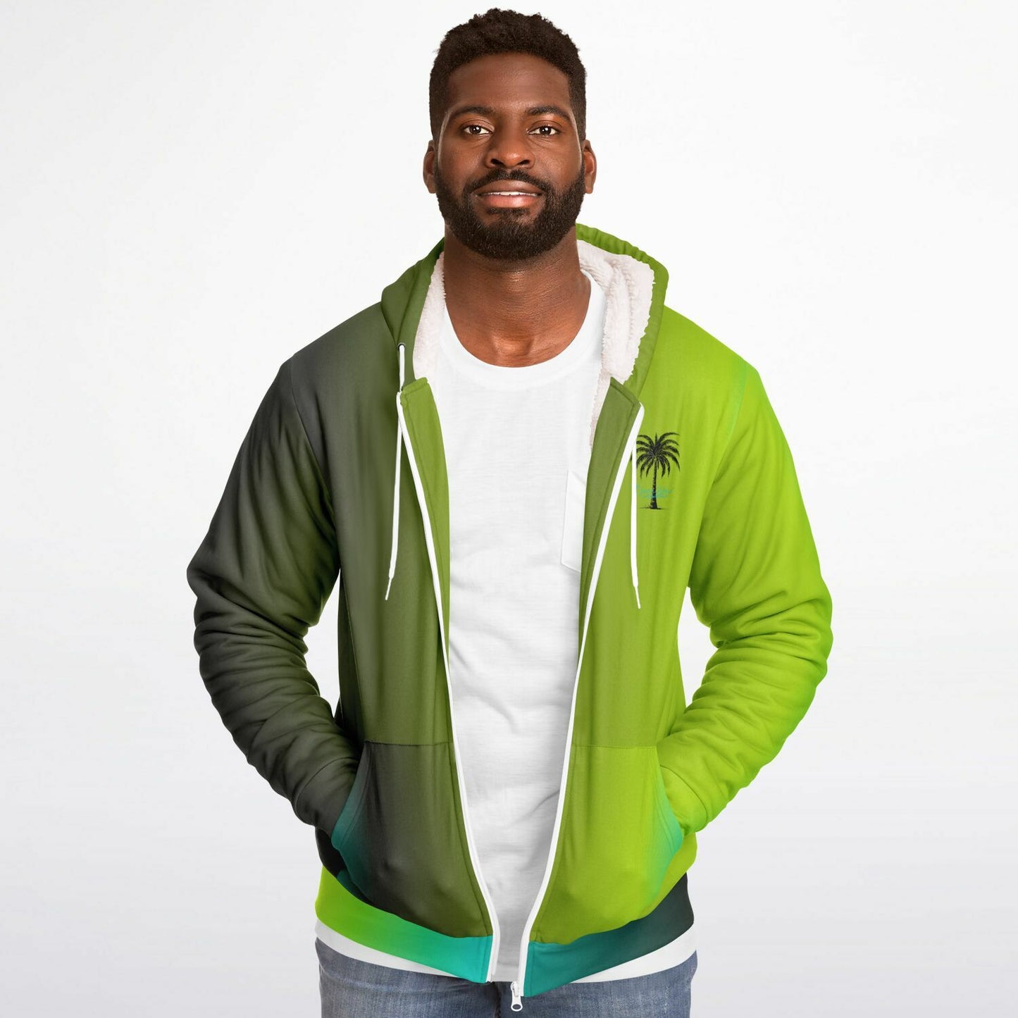 PALM FADE ZIP